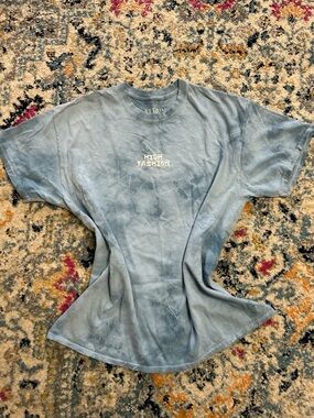 High Fashion Men's Short Sleeve Tee - Washed Blue